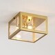 preview thumbnail 11 of 73, Alma 12" Metal/Glass LED Flush Mount, by JONATHAN Y