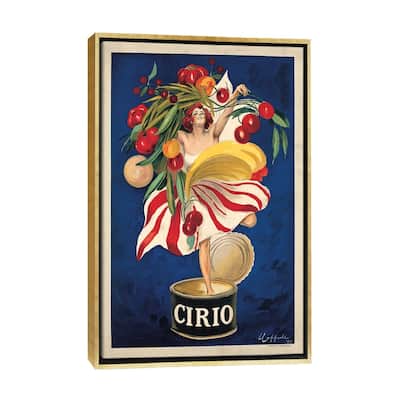 iCanvas "Cirio" by Leonetto Cappiello Framed Canvas Print