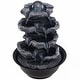 preview thumbnail 65 of 63, Costway Tabletop Water Fountain with Rolling Crystal Ball,