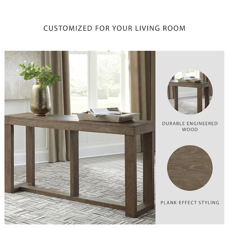 Cariton Gray Sofa Table