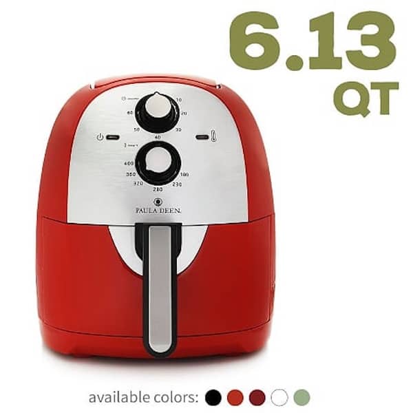 Paula Deen 6 13 Qt Xl Air Fryer Rapid Air Circulation System Overstock 32043405 You have searched for paula deen 3.5 air fryer accessories in many merchants, compared about products prices & reviews before deciding to buy them. paula deen
