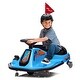 preview thumbnail 15 of 47, 24V Ride on Car Electric Drifting Go Kart for Kids Blue