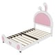 preview thumbnail 10 of 22, Upholstered Children's Platform Bed