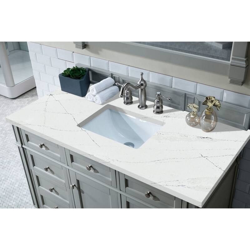James Martin Vanities 655-V48-3ENC Brittany 48" Single Basin Poplar