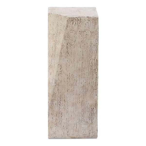 slide 2 of 6, Uttermost Leroy Concrete Outdoor Drink Table