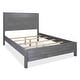 Thumbnail 25, Grain Wood Furniture Montauk Queen-size Solid Wood Panel Bed. Changes active main hero.