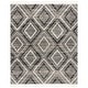 preview thumbnail 1 of 9, Gertmenian Rafe Casual Bohemian Tribal Plush Short Shag Microfiber Indoor Area Rug Collection with Fringe 5' 3" x 7' - Hurley - Rectangle