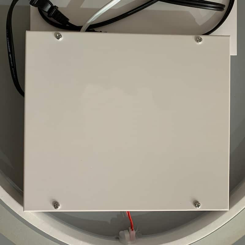 Frameless Wall Mounted LED Bathroom Mirror - Colorless