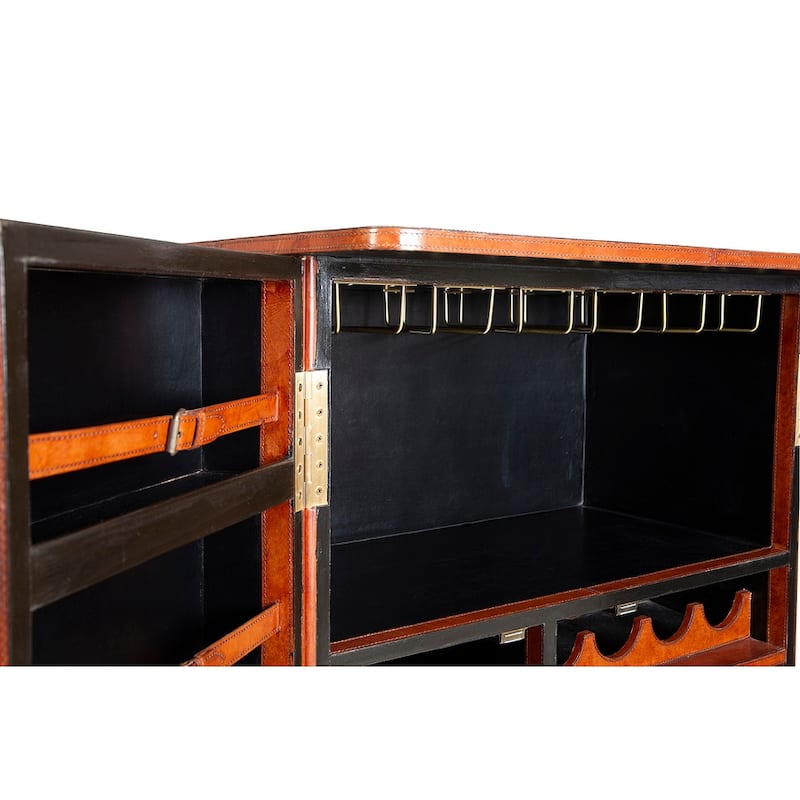 Furniture Classics Wood Ricky Bar Cabinet