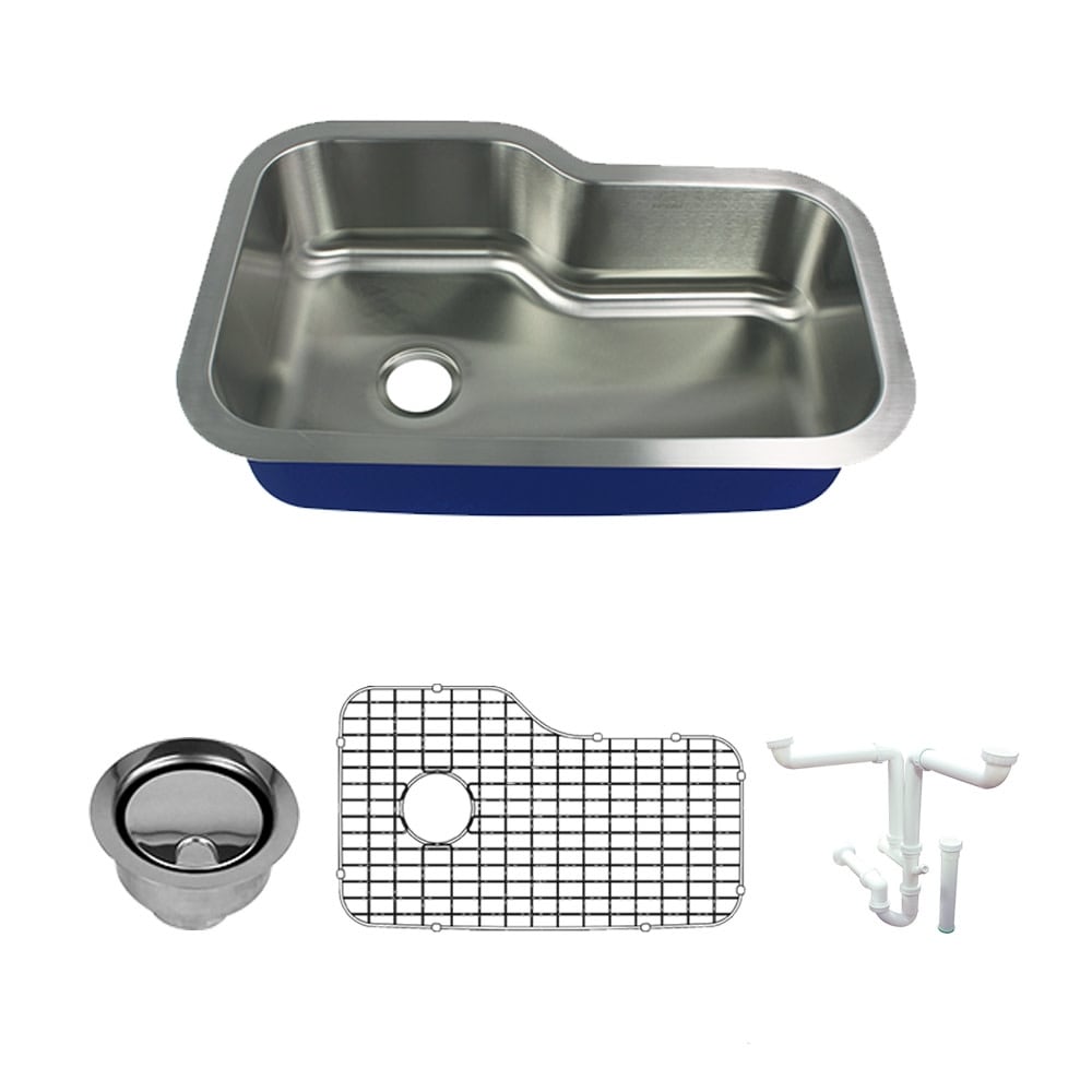 Transolid K-MUSO33229 Meridian 33" Undermount Single Basin Stainless - Stainless Steel