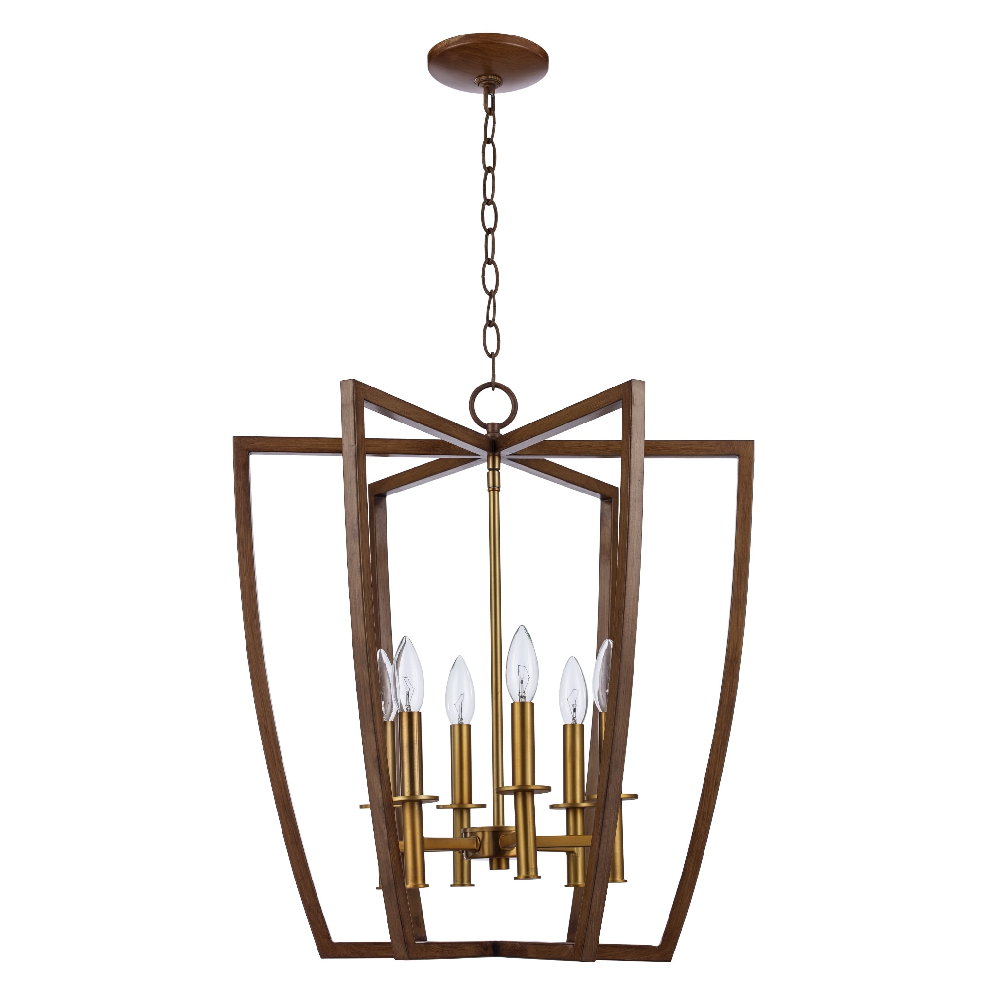 Carmen 6 shop light geometric pendant