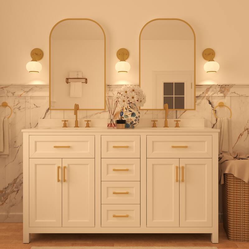 Acroma 1 Light Wall Sconce with Opal Glass Shade