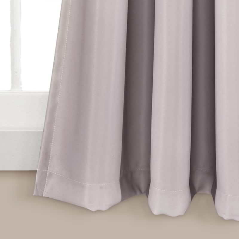 Lush Decor Ombre Fiesta Room Darkening Window Curtain Panel Pair