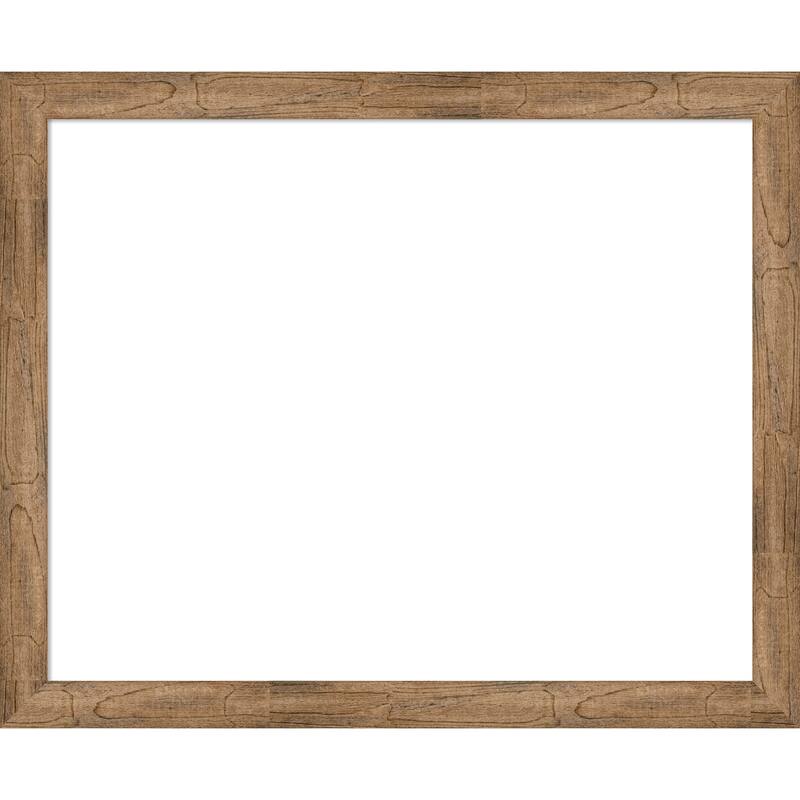 Amanti Art Owl Brown Narrow Framed Dry Erase Magnetic Board