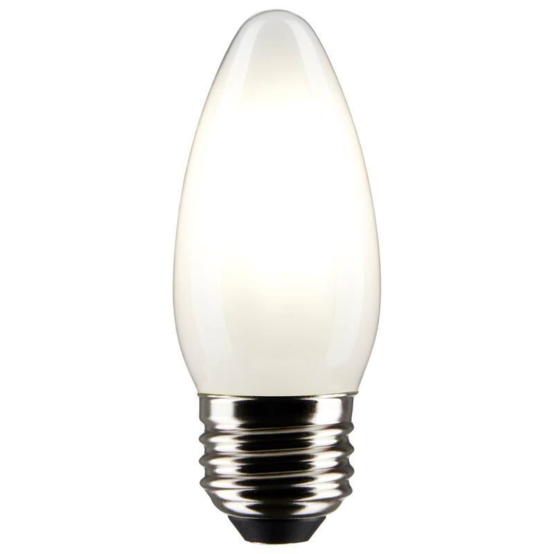 5.5 Watt B11 LED Frost Finish Medium Base 5000K 120 Volt 2-Pack