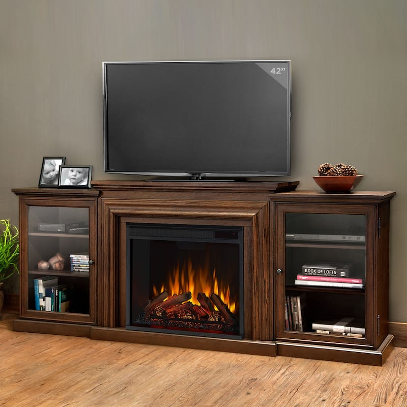 Frederick 72" Electric TV Stand Fireplace by Real Flame