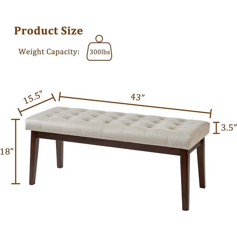 Upholstered Entryway Bench
