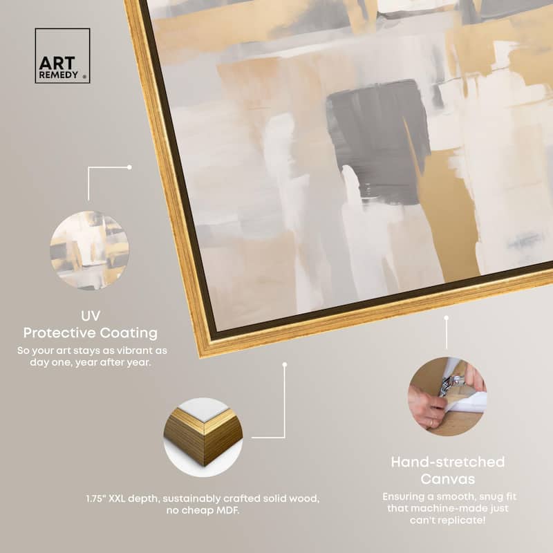 Soft Brilliance I Canvas by Art Remedy