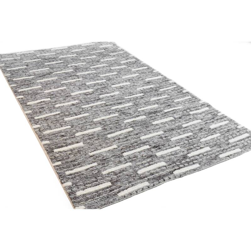 Bashian Jedidiah Grey Transitional Area Rug