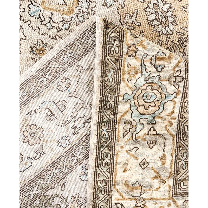 Serapi One-of-a-Kind Hand-Knotted Area Rug - Ivory - 7' 9" x 10' 3"