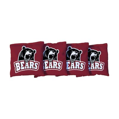 Lenoir-Rhyne University Bears Red Cornhole Bags