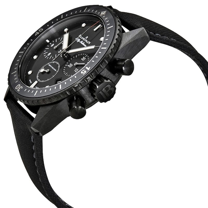 Blancpain Fifty Fathoms Chronogragh Men's Watch - 43mm - Black