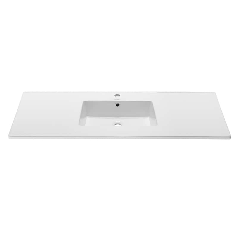 Swiss Madison SM-VT330 Voltaire 49" Vanity Top Sink with Single Faucet Hole
