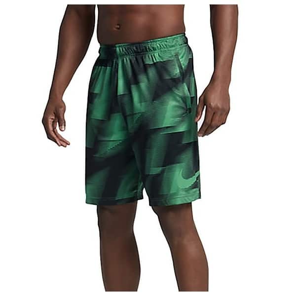 Shop Nike New Green Mens Size 2xl Pull On Stretch Printed Casual
