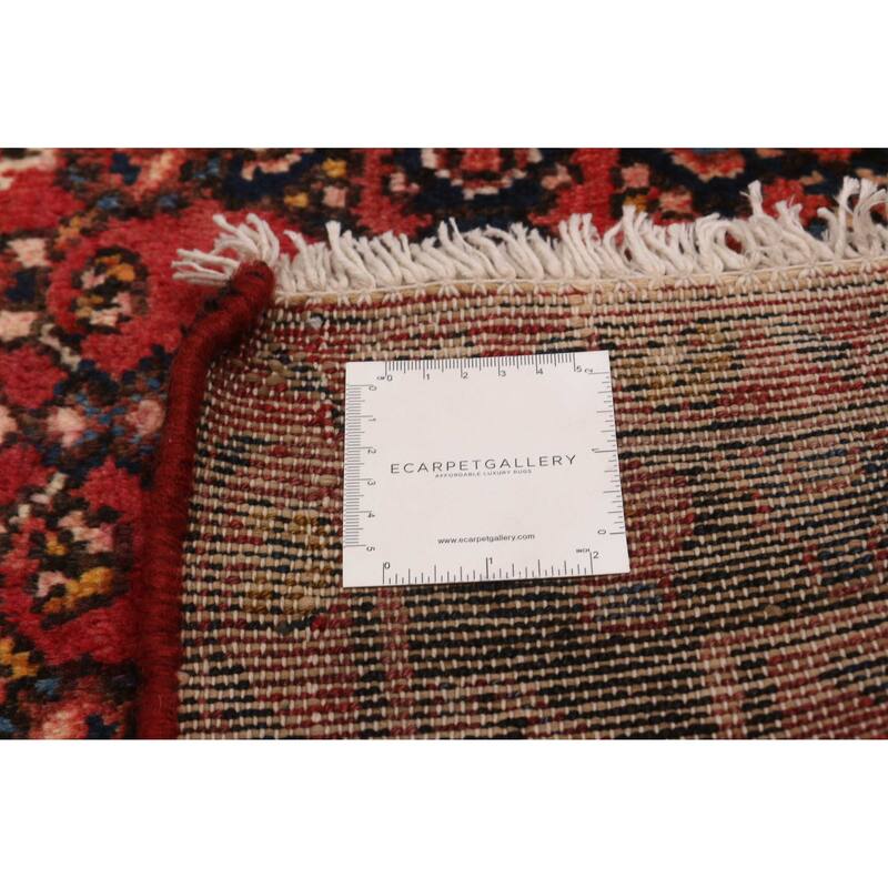 ECARPETGALLERY Hand-knotted Andelz Red Wool Rug - 4'5 x 6'8