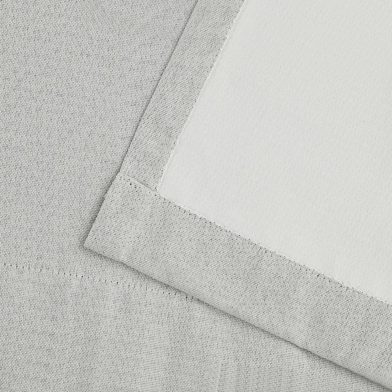 Superior Linen Washable Room Darkening Curtains, Set of 2 Panels