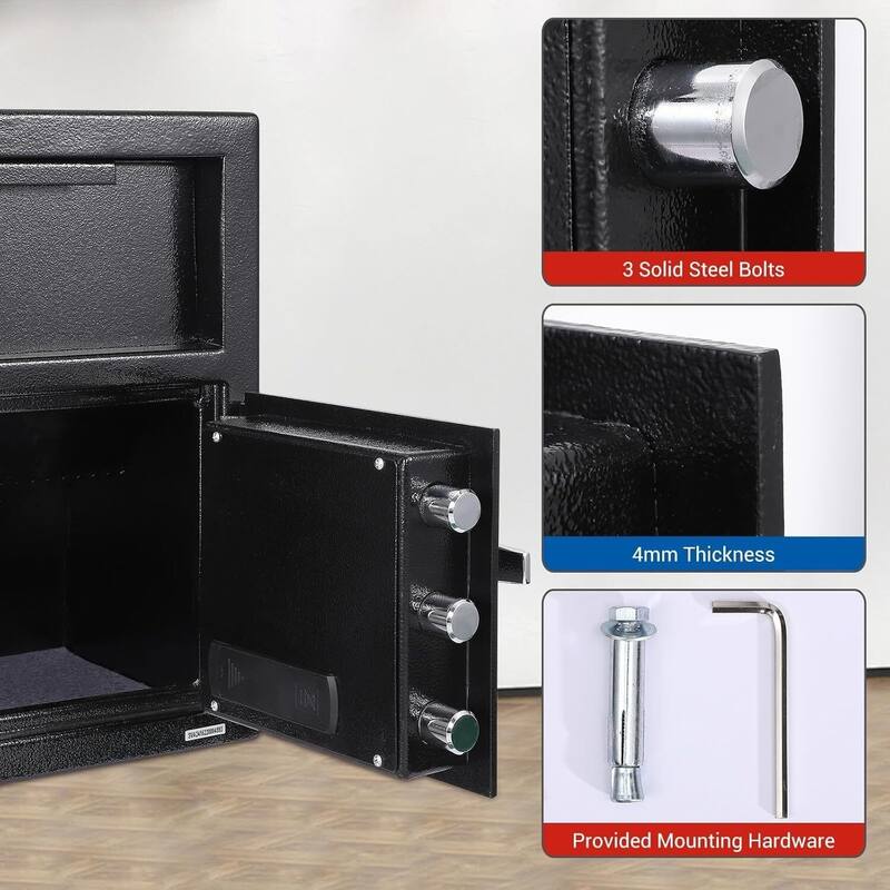 TrailBlaze Steel Drop Safe Box