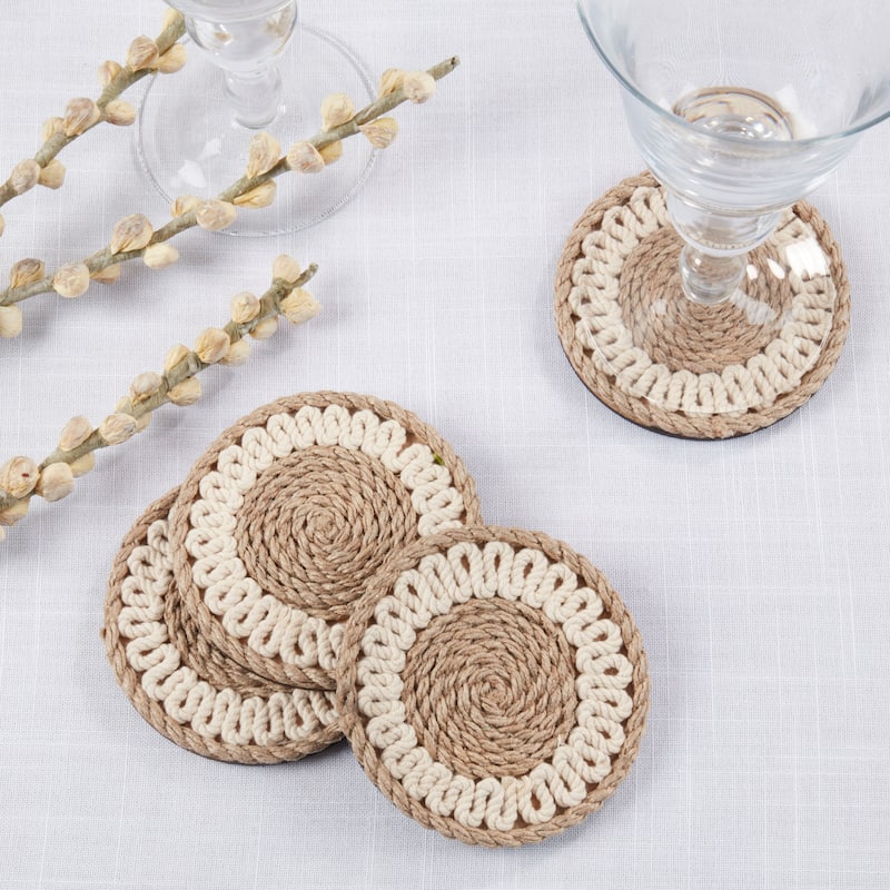 Knotwork Rope Coaster (Set of 4)