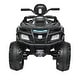 preview thumbnail 62 of 93, Powerful 24V Electric ATV for Big Kids, 2-Seater 4WD 4 Wheeler with LED Lights, Shock Absorbers & Bluetooth Music