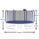 preview thumbnail 3 of 7, Trampoline with Basketball Hoop, Outdoor Trampoline with Enclosure Net