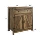 preview thumbnail 4 of 39, Middlebrook 30-inch Rustic Barn Door Accent Cabinet