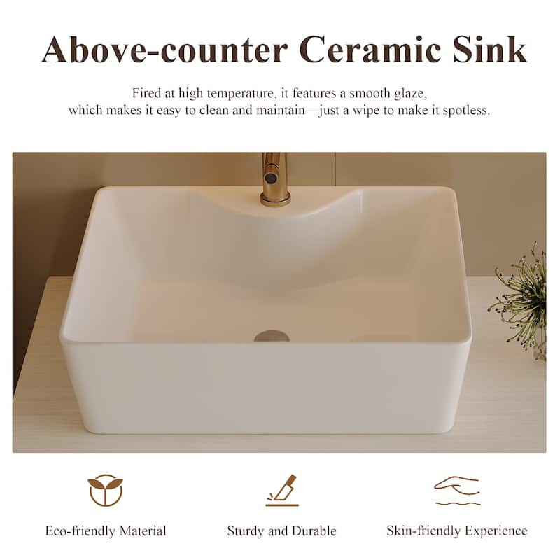 31.5 Inches Floating Single Small Bathroom Vanity with Sink