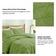 preview thumbnail 24 of 65, 3 Piece Reversible Pintuck Pinch Pleat Bohemia and Tufted Clipped Comforter Set