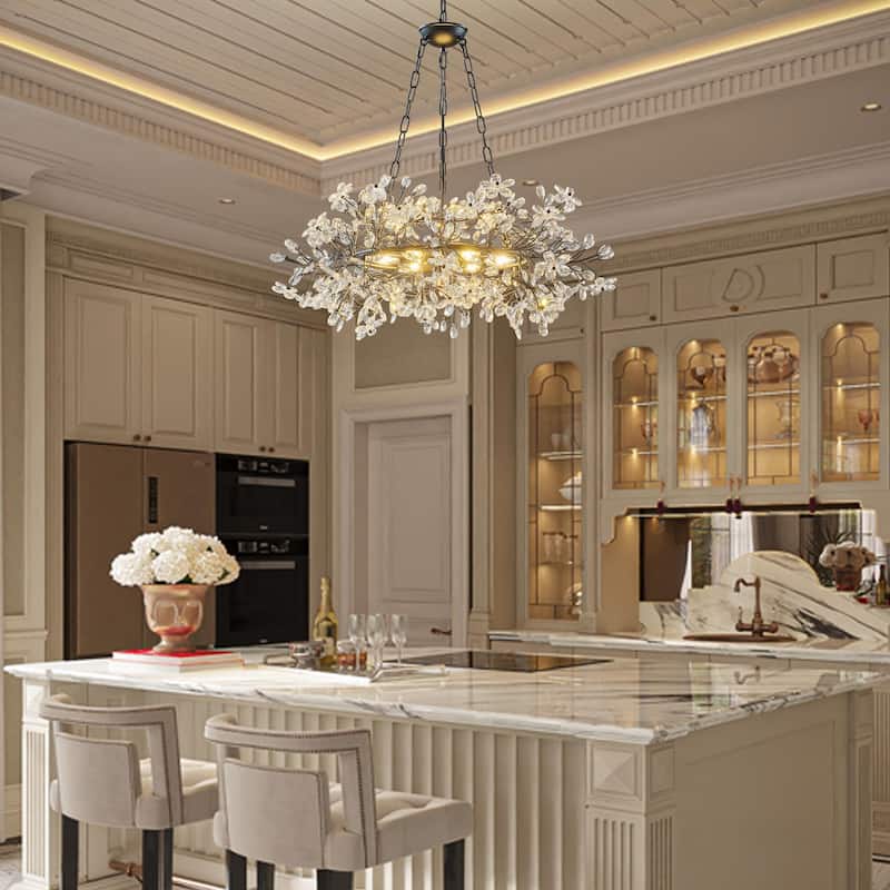 KAYLA D800/D1000/L1300 Tree Branch Chandelier Dining Pendant - Copper Color