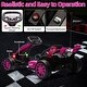 preview thumbnail 10 of 18, 24V Ride On Go Kart for Kids, Ajustable Length Electric Ride Toy