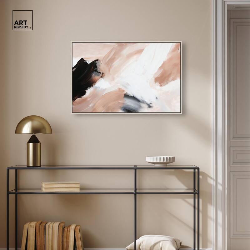 Swirls of Cream I Canvas by Art Remedy