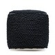preview thumbnail 47 of 46, Stekar Boho Handcrafted Tufted Fabric Cube Pouf by Christopher Knight Home