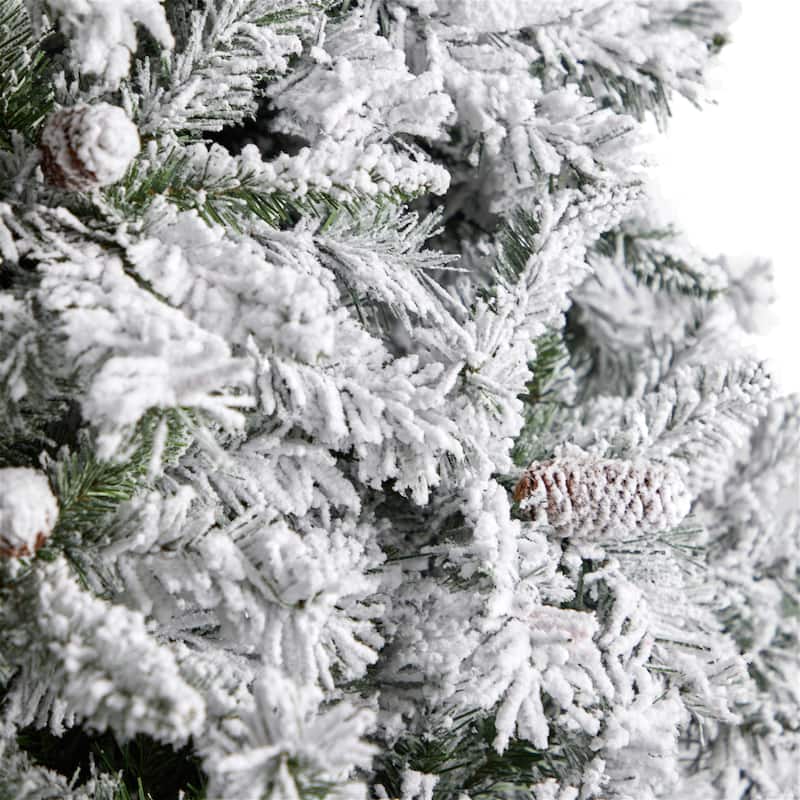 10' White River Mountain Artificial Christmas Tree Warm Clear LED - over-10-feet