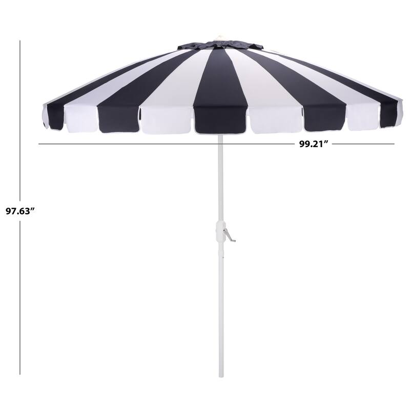 SAFAVIEH Outdoor Living Panza 9ft Crank Umbrella
