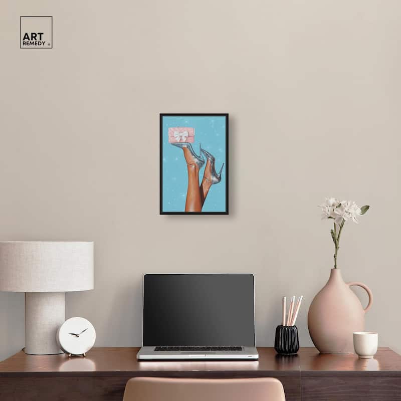 Clutch Purse on Display Canvas by Art Remedy