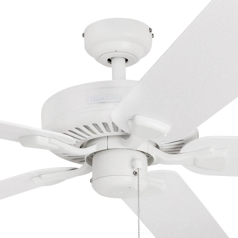 52" Honeywell Belmar Wet Rated Indoor/Outdoor Ceiling Fan, No Light