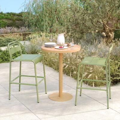 Christopher Knight Home-Jameson Outdoor/Indoor Iron Barstool Collection