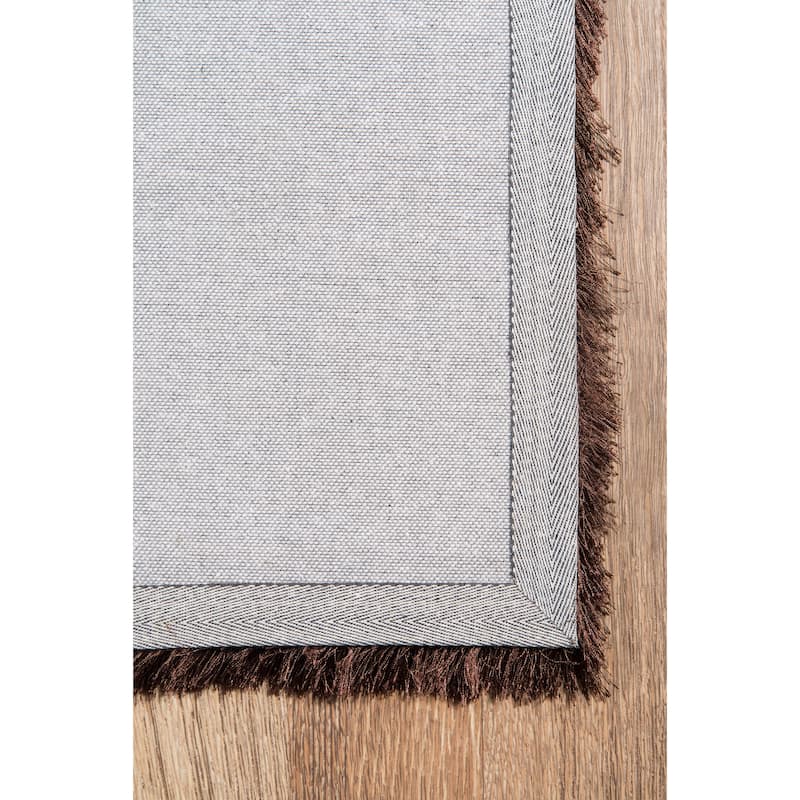 Momeni Luster Shag Hand Tufted Polyester Contemporary Solid Shag Rug