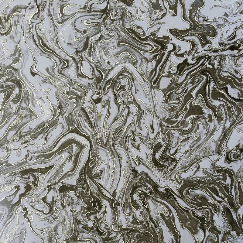 Arthouse Osgood Charcoal Marbled Wallpaper
