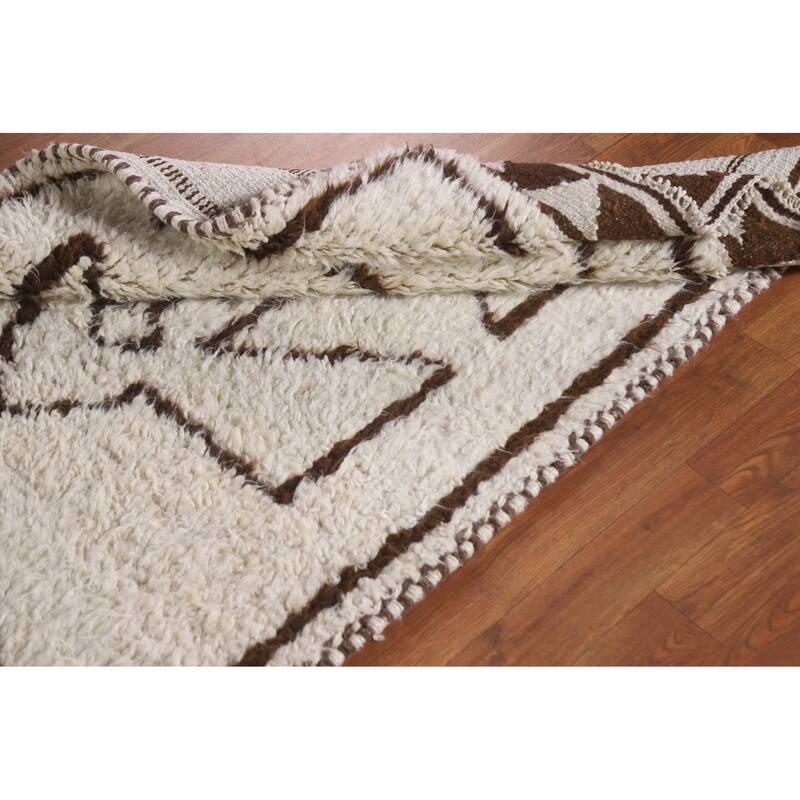 Anatolian Turkish Runner Rug Hand-knotted Wool Carpet - 3'4"x 11'9"