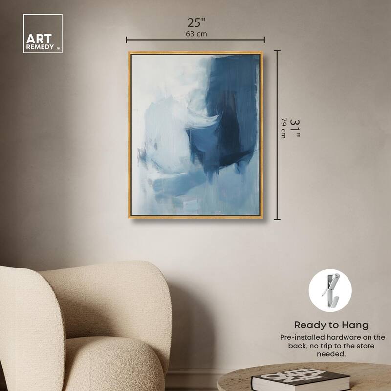 Glacial Reflections II Canvas by Art Remedy